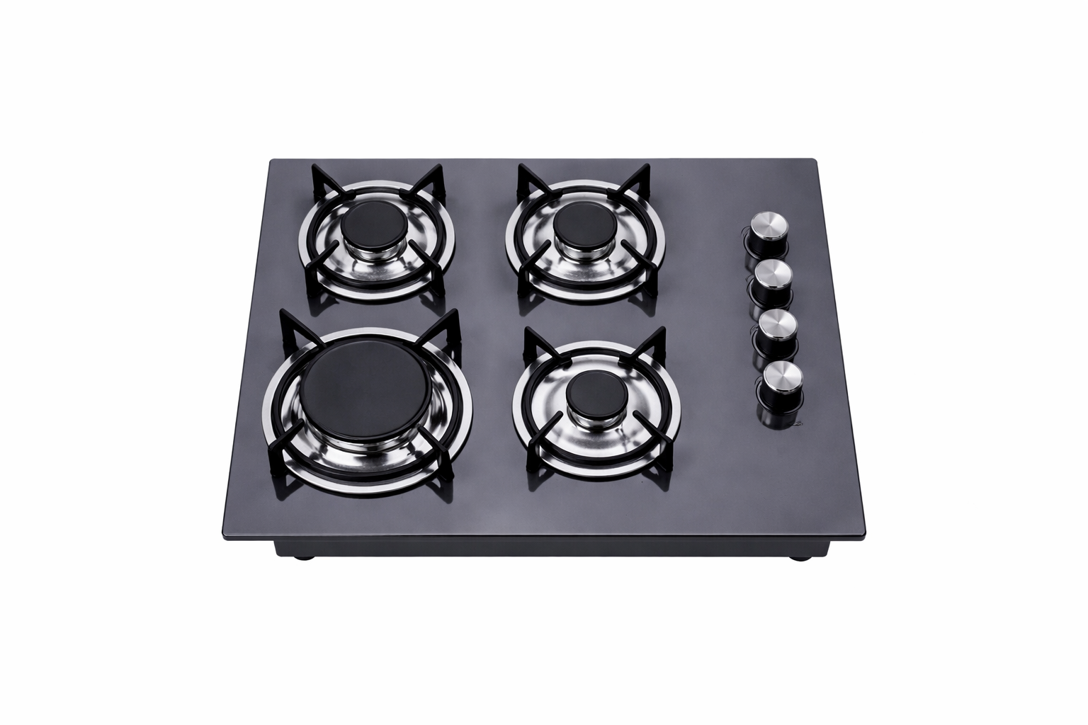 Estufa empotrable cristal de 4