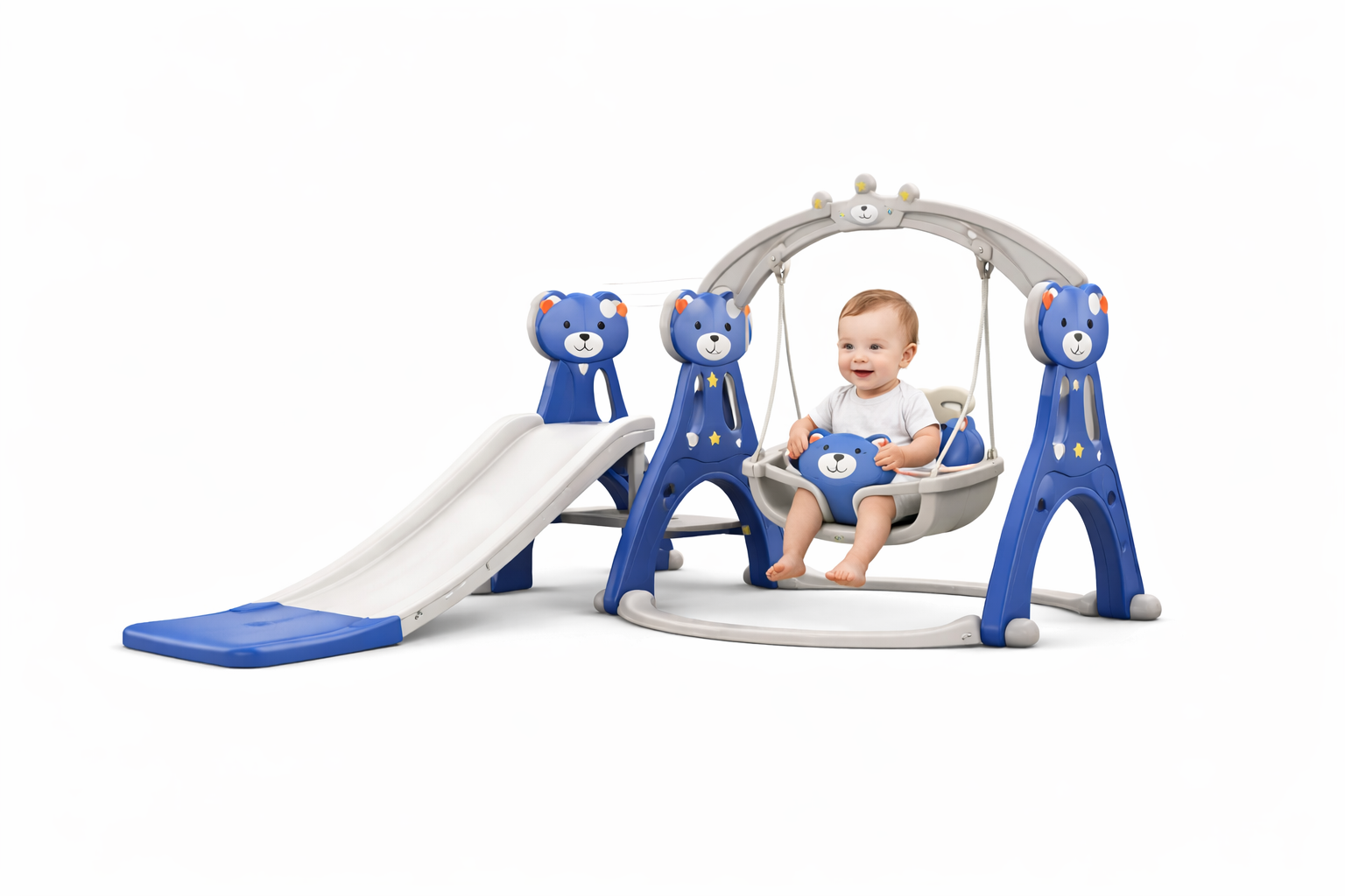 TOBOGÁN CON COLUMPIO PARA NIÑOS