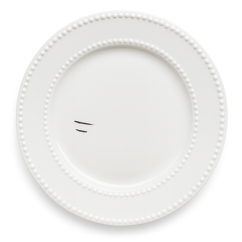 Plato de ceramica