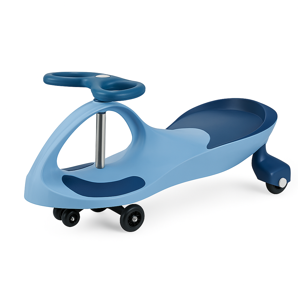 Carrito giratorio para niños – resistente, seguro y divertido para jugar en interiores y exteriores