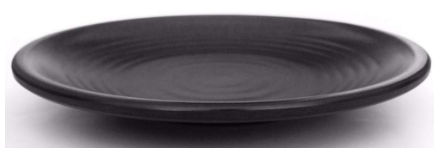 Plato de postre 8.5''21.5x2.5cm Porcelana
