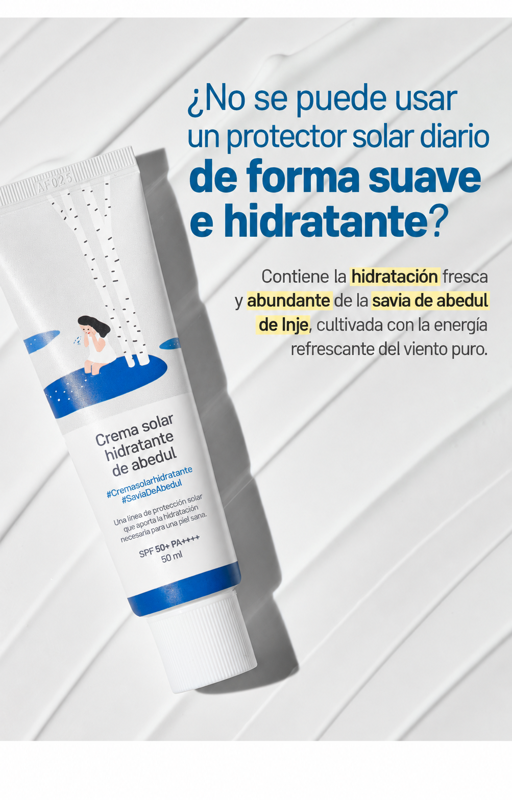 Birch Juice Moisturizing Sunscreen 50 ml