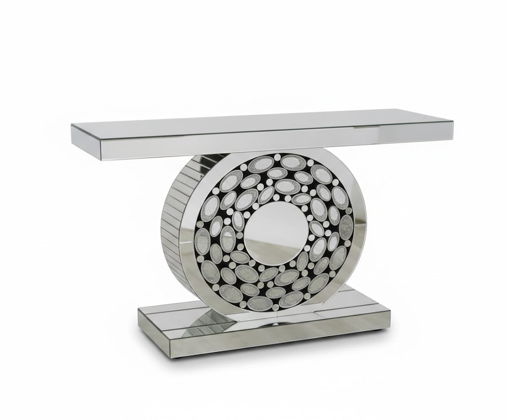 Mesa espejo decorativa