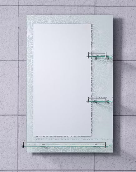 Espejo decorativo con repisa