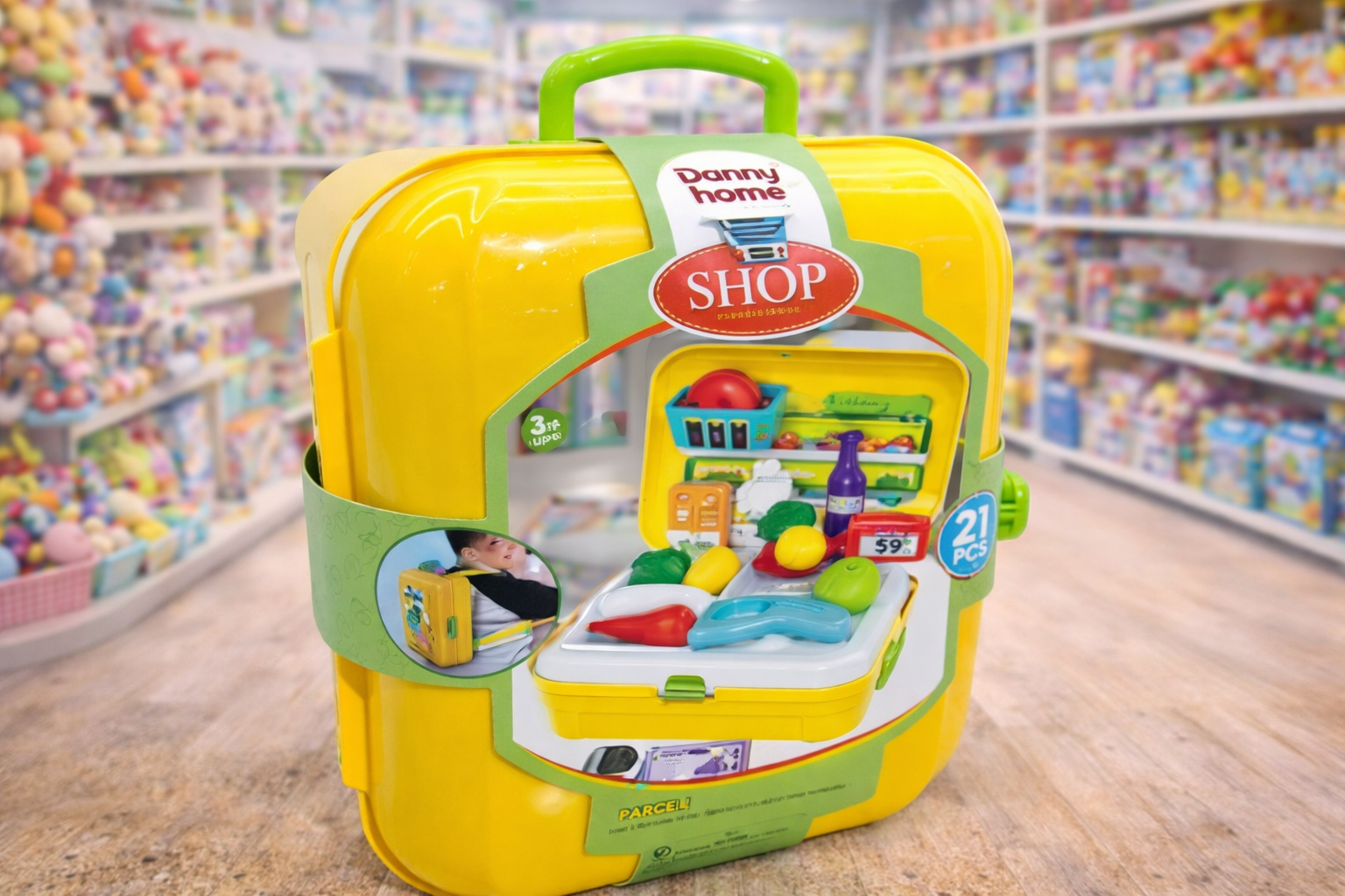 Set de Juguetes Supermercado – 21 Piezas