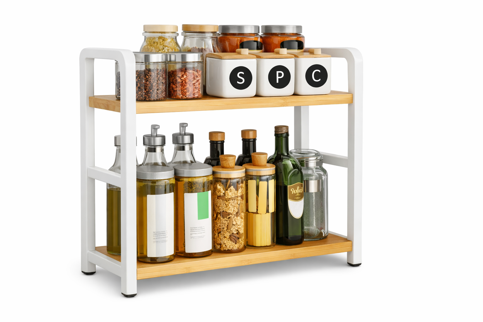 Estante organizadora para cocina