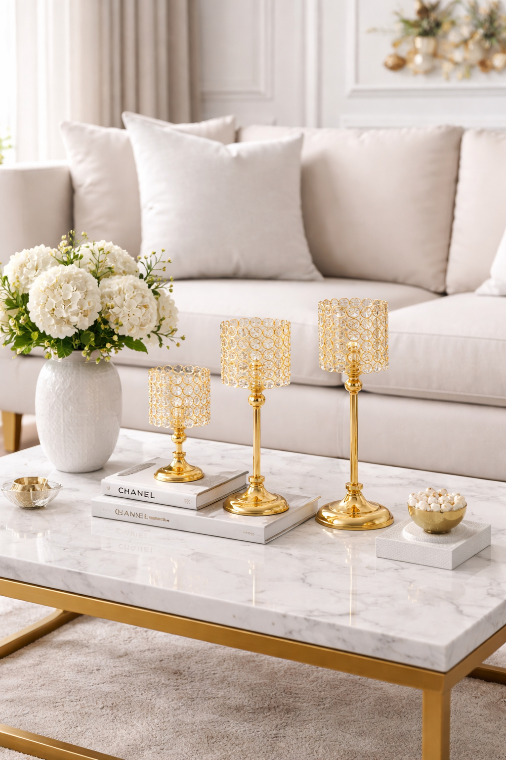 Set de Candelabros 3 Piezas – Elegancia y Ambiente Cálido