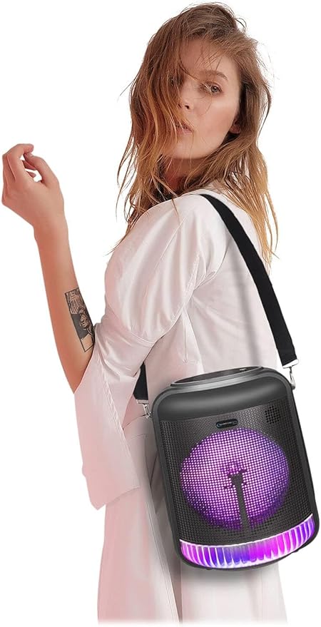 Bocina Portátil Bluetooth – Sonido Práctico para Llevar Contigo