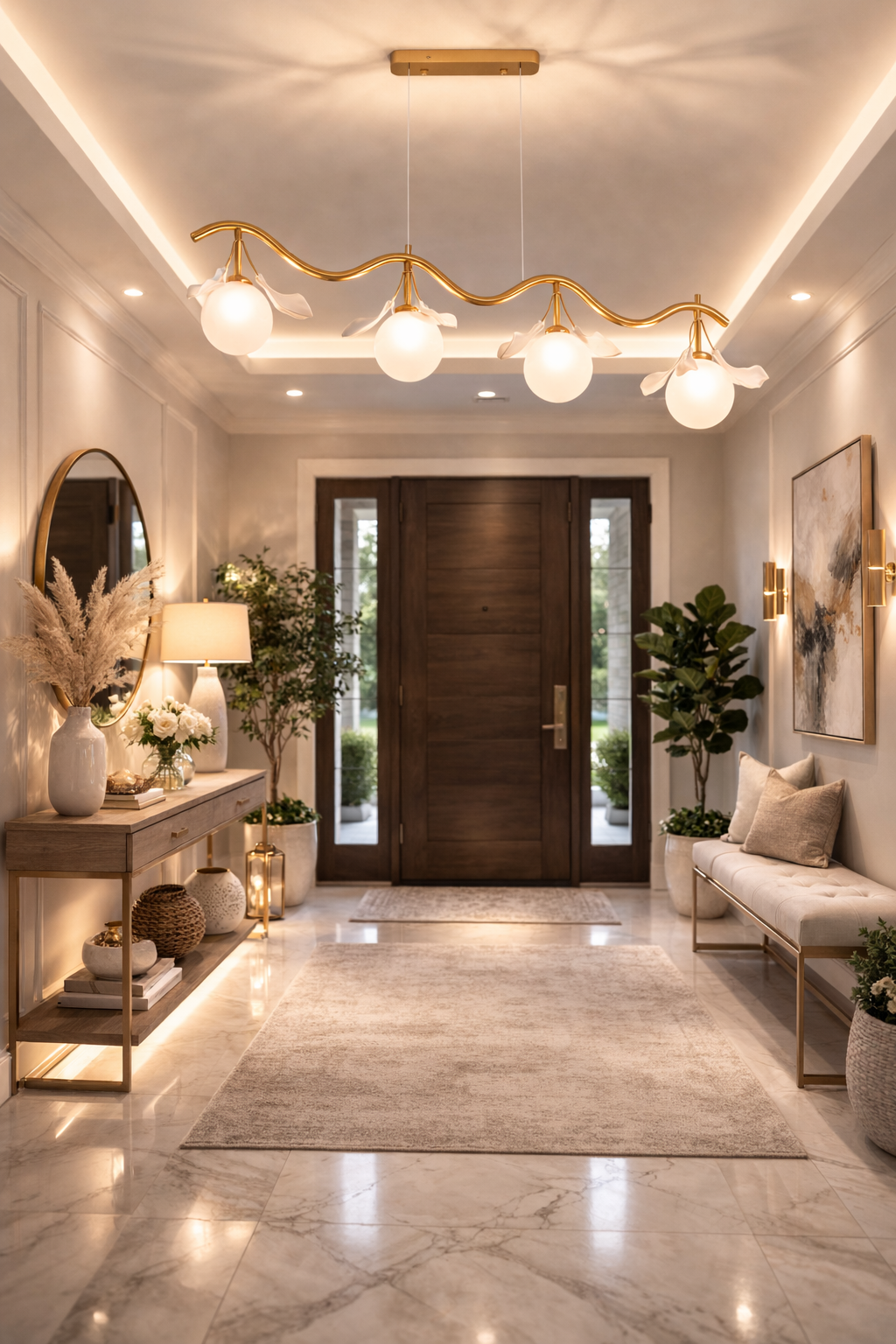 Lámpara LED Decorativa de Techo Colgante