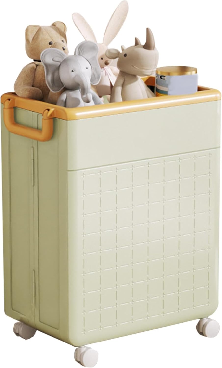 Caja de Almacenaje con Ruedas de Plástico