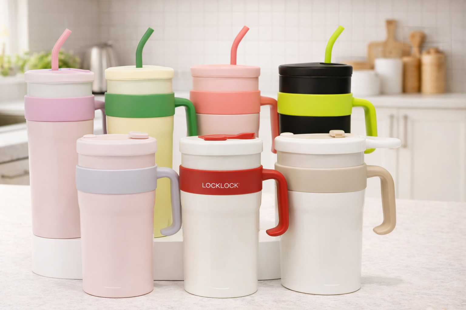 Vaso térmico infantil con pajilla y asa | Práctico y divertido