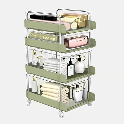 Organizador de 3 niveles con ruedas