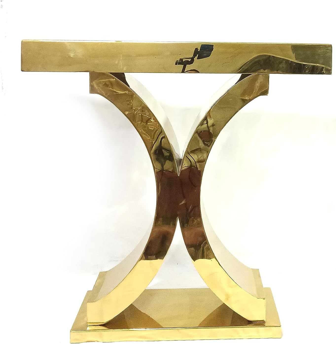 Mesa espejo decorativa