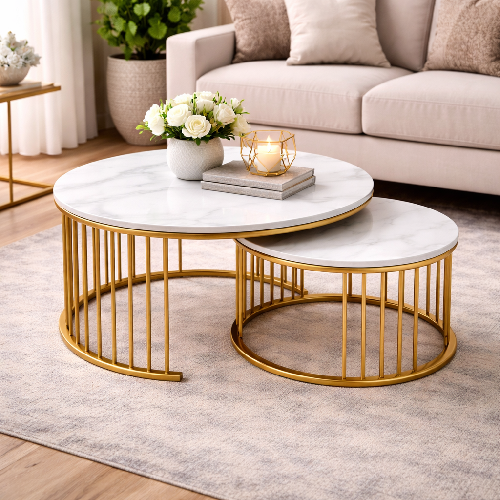 Conjunto de mesa de centro para sala