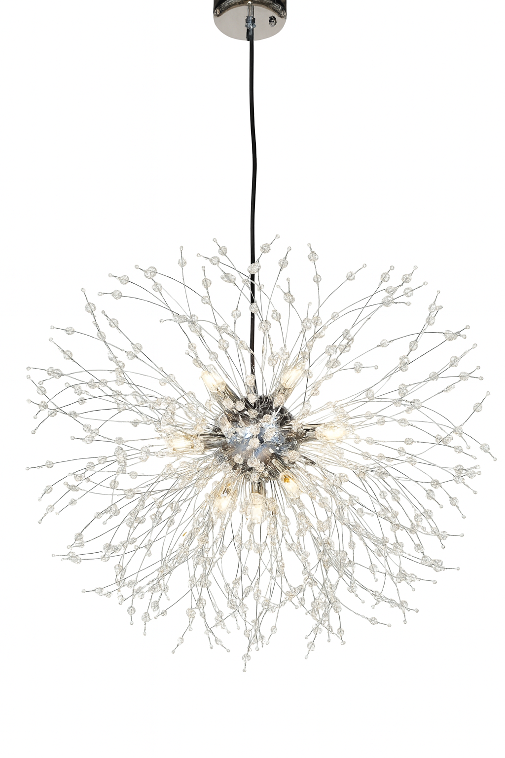 Lámpara Decorativa Colgante de Cristal