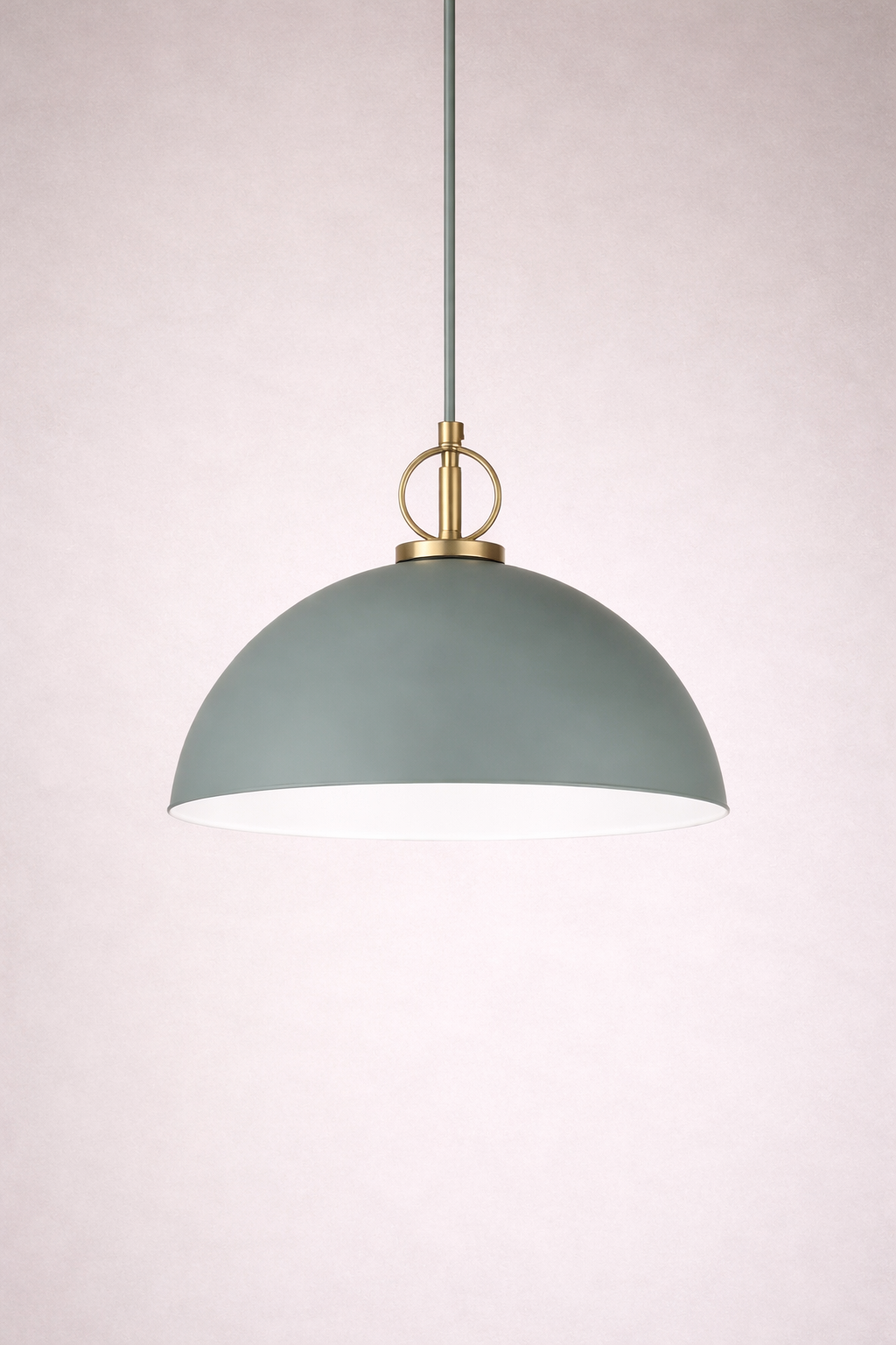 Lámpara LED de Techo Colgante– Verde Macarrón Ø300 mm