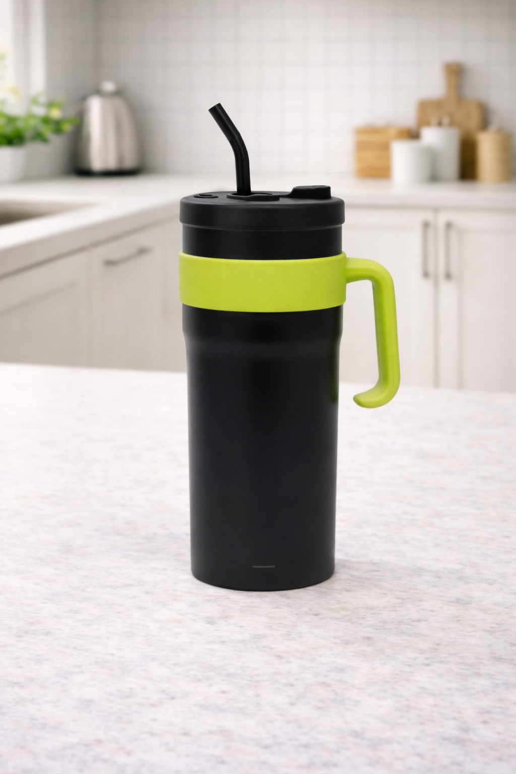 Vaso térmico infantil con pajilla y asa | Práctico y divertido