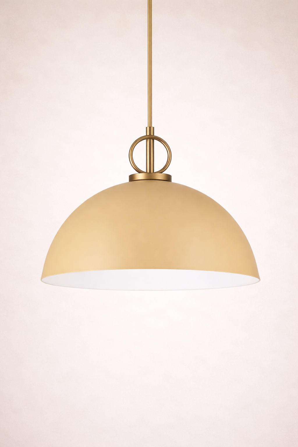 Lámpara Colgante Minimalista - Diseño Semiesférico