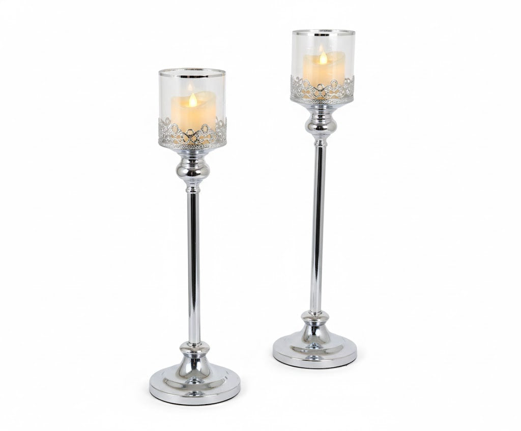 Set de Candelabros  – Elegancia y Ambiente Cálido