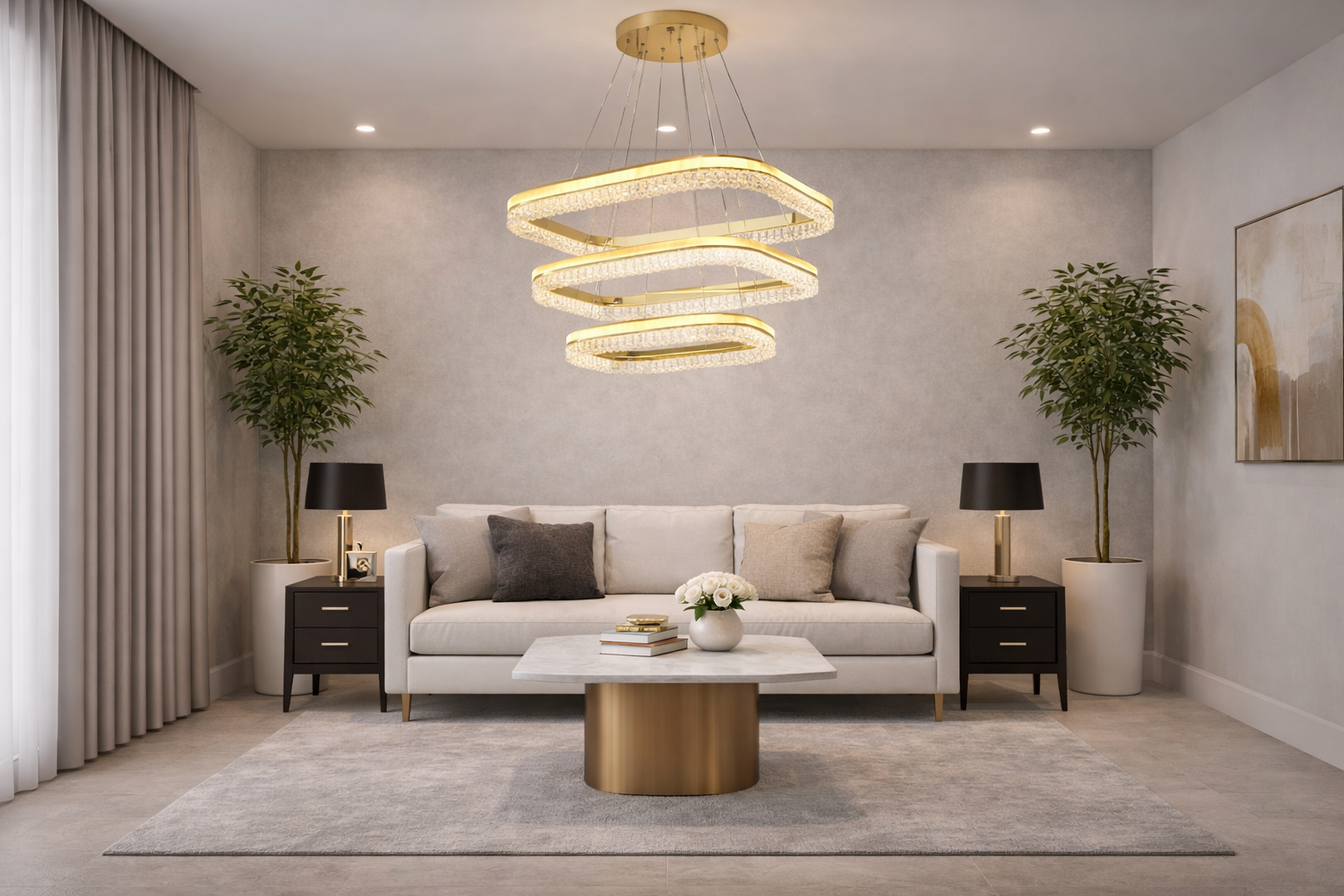 Lámpara Colgante LED Moderna