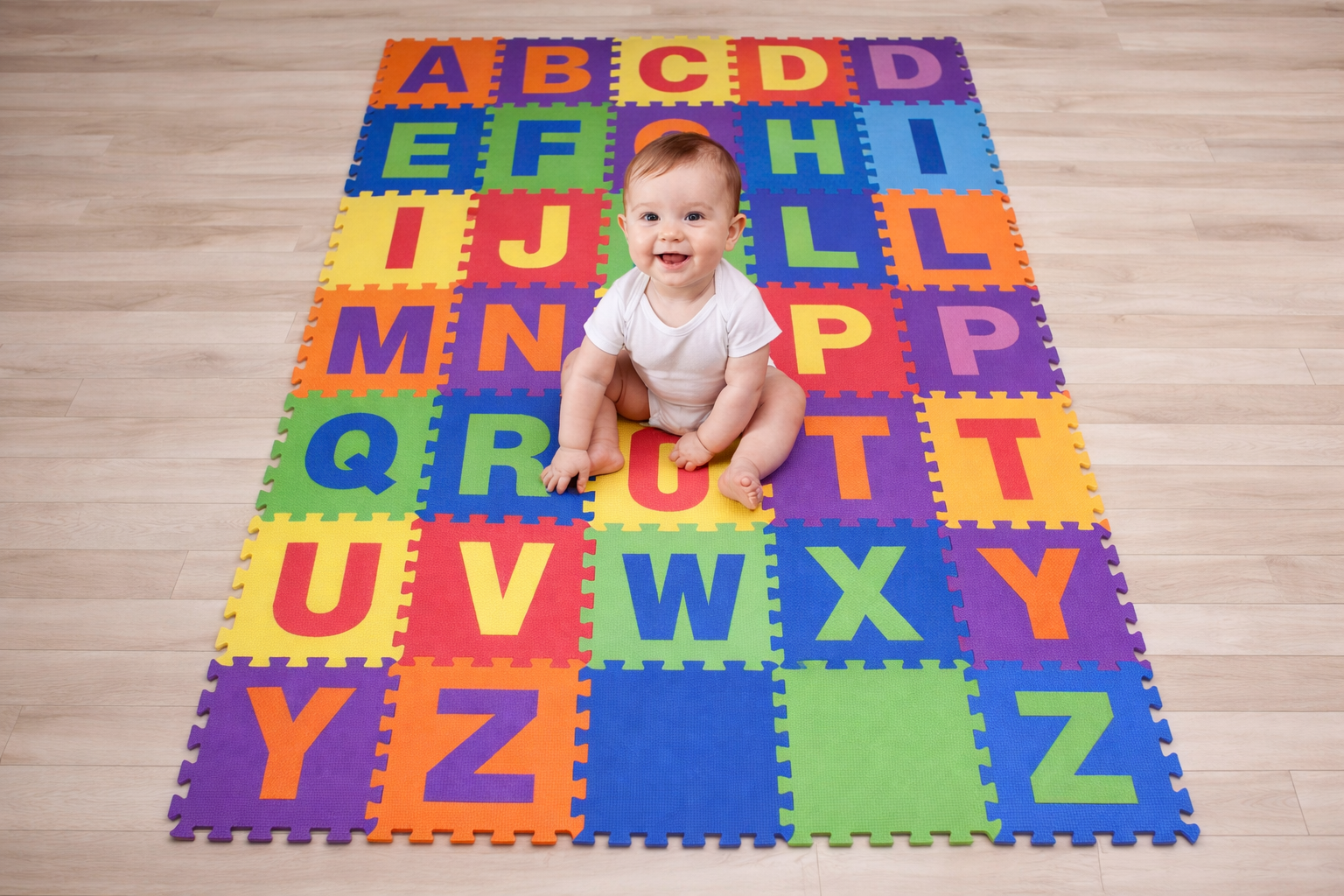 ALFOMBRA FOAMI PARA BEBÉ (26 PIEZAS)