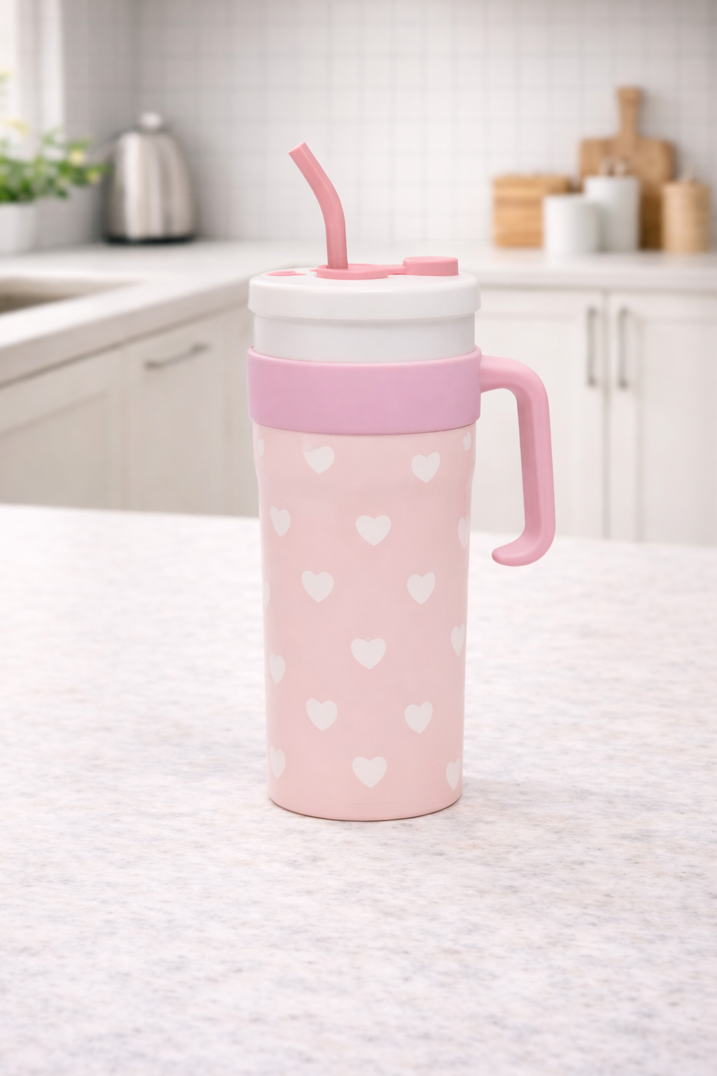 Vaso térmico infantil con pajilla y asa | Práctico y divertido