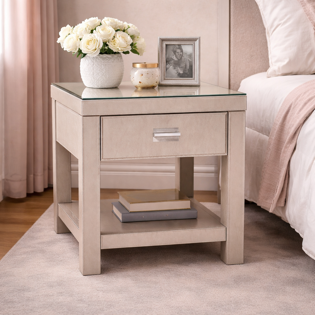 Mesa Espejo con Gaveta