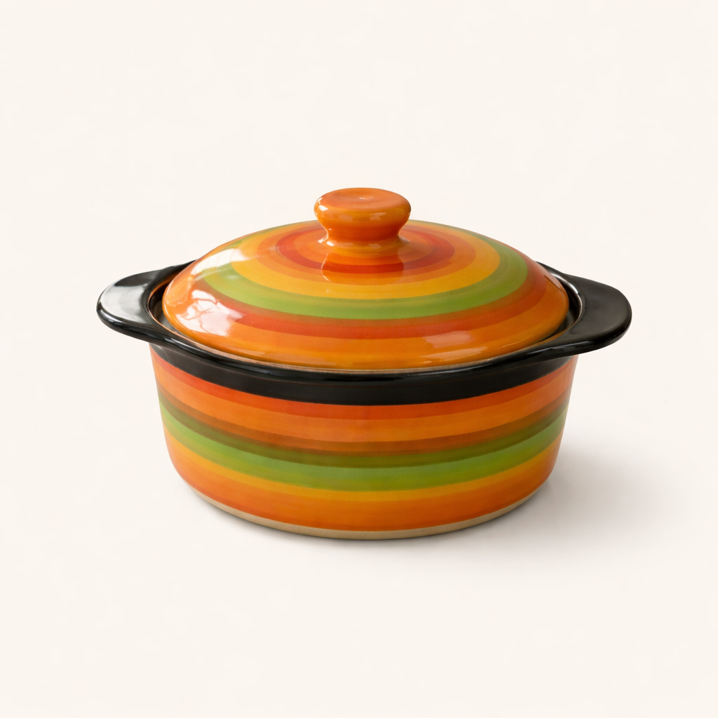 Bowl de Cerámica con Tapa Hermética (Fresh & Serve Series)