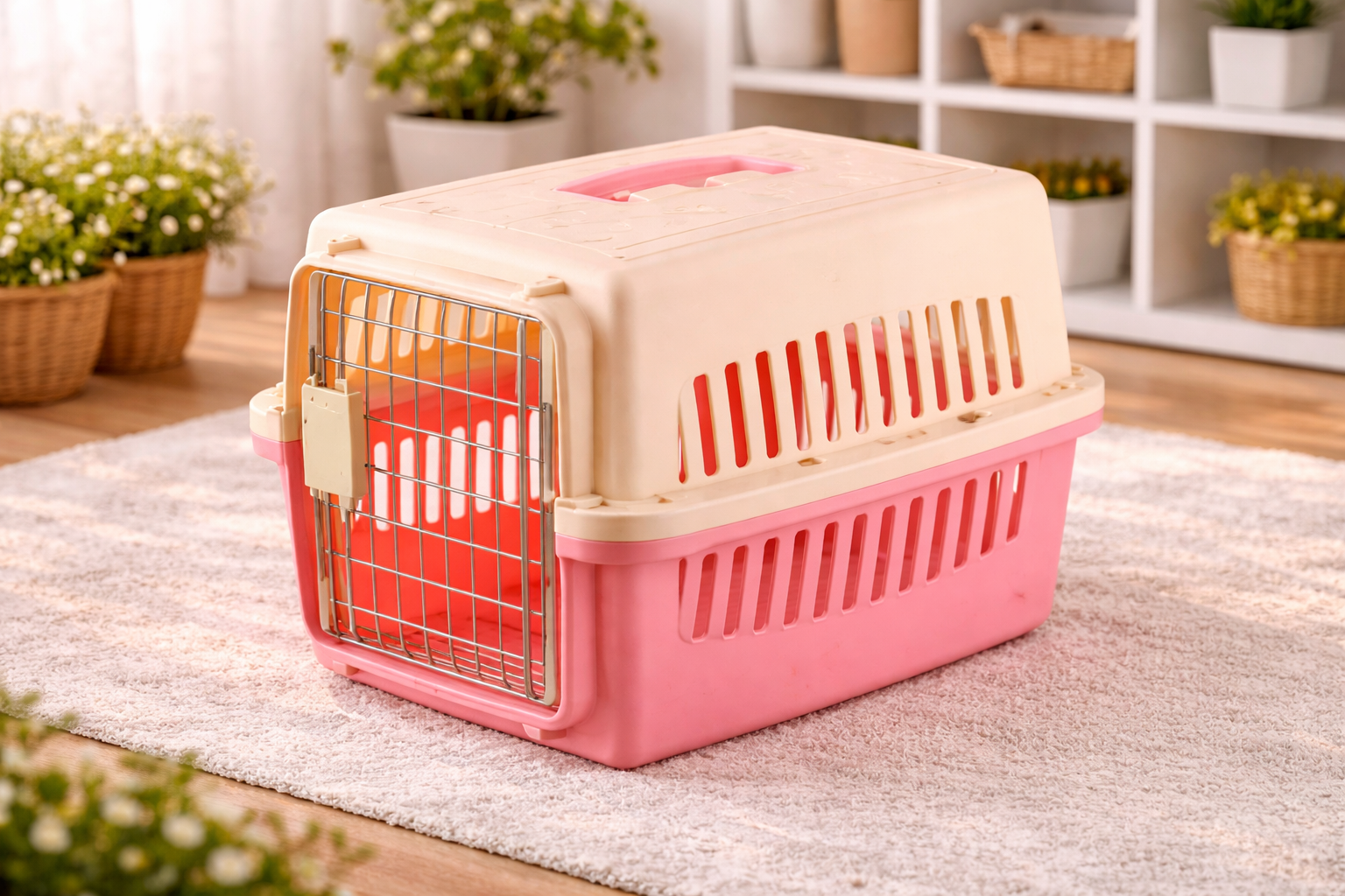 CAJA DE VIAJE PARA MASCOTAS