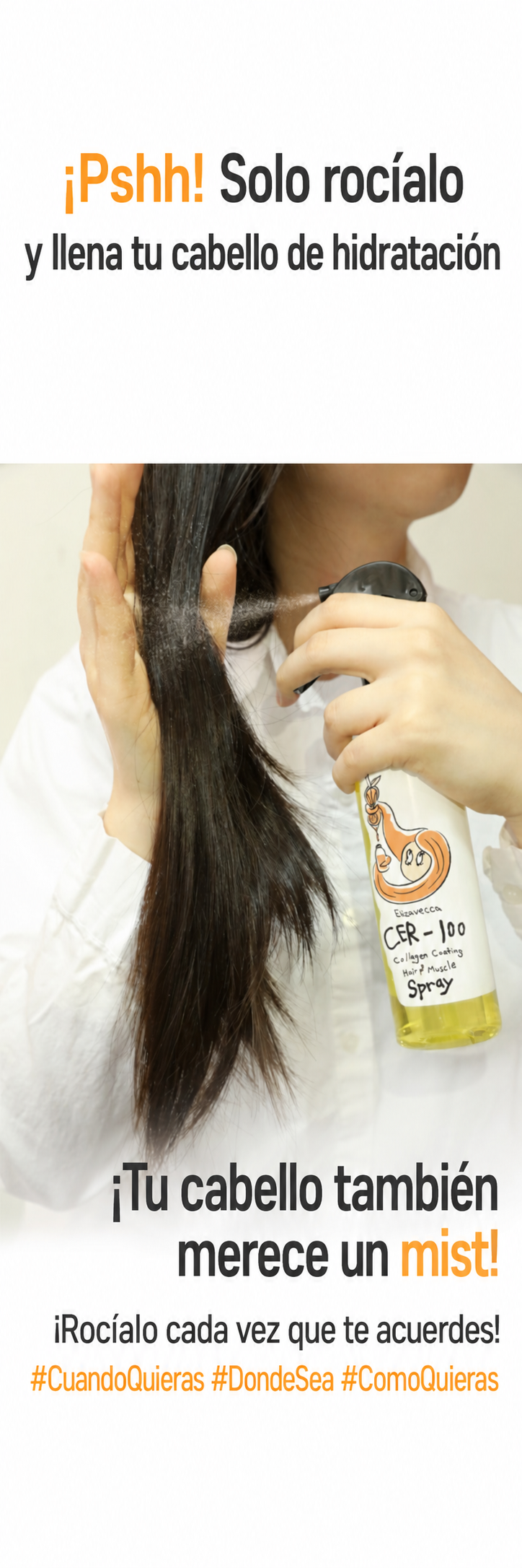 CER-100 Collagen Coating Hair A+ Muscle Spray 250 ml