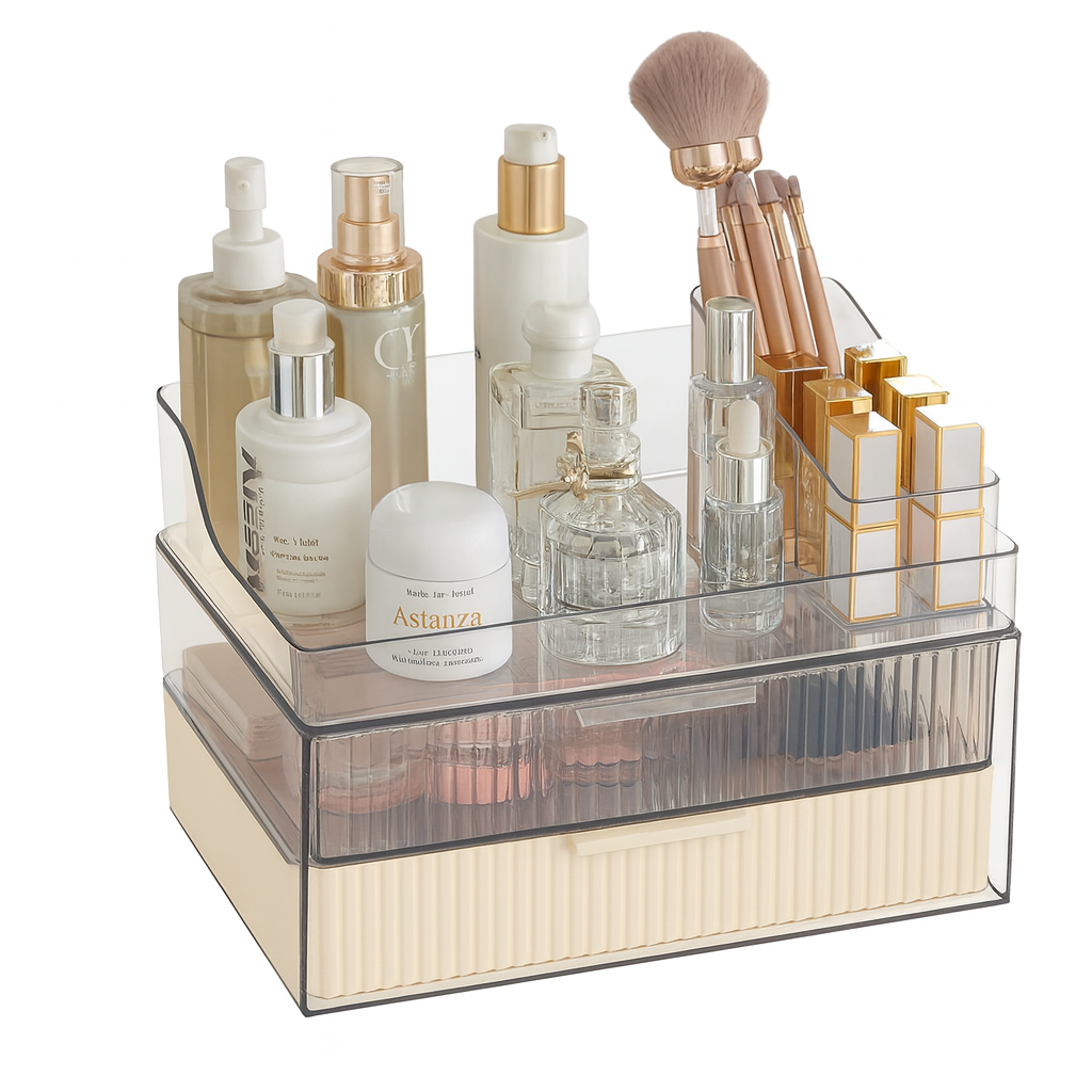 caja organizador plástica para cosmético