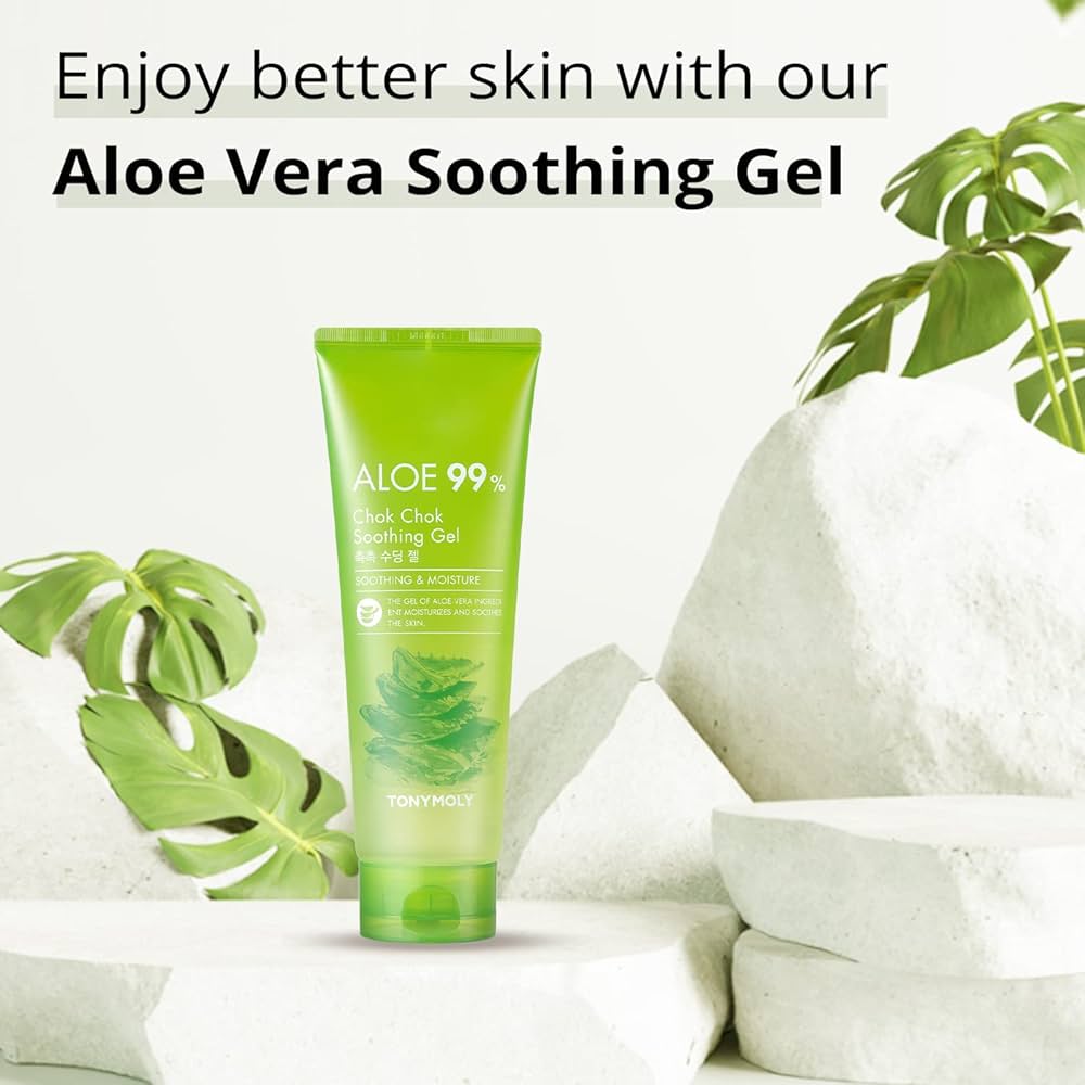 [ TONYMOLY ] ALOE 99% CHOK CHOK SOOTHING GEL 250ML