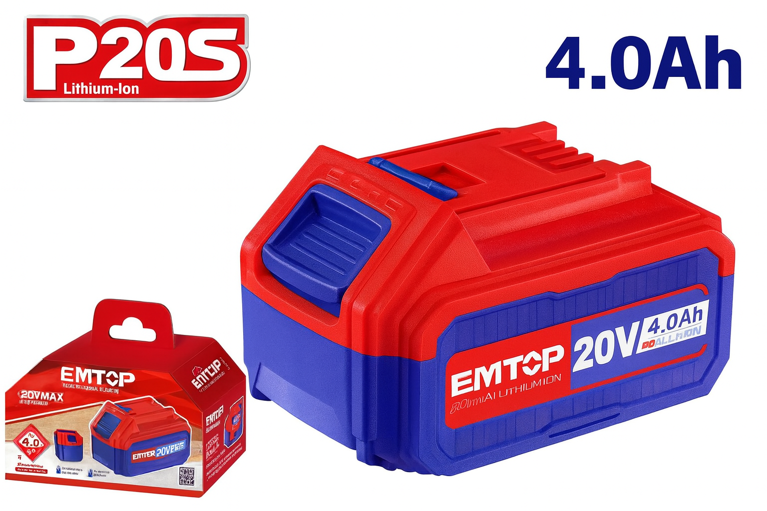 Batería Recargable de Ion-Litio 20V