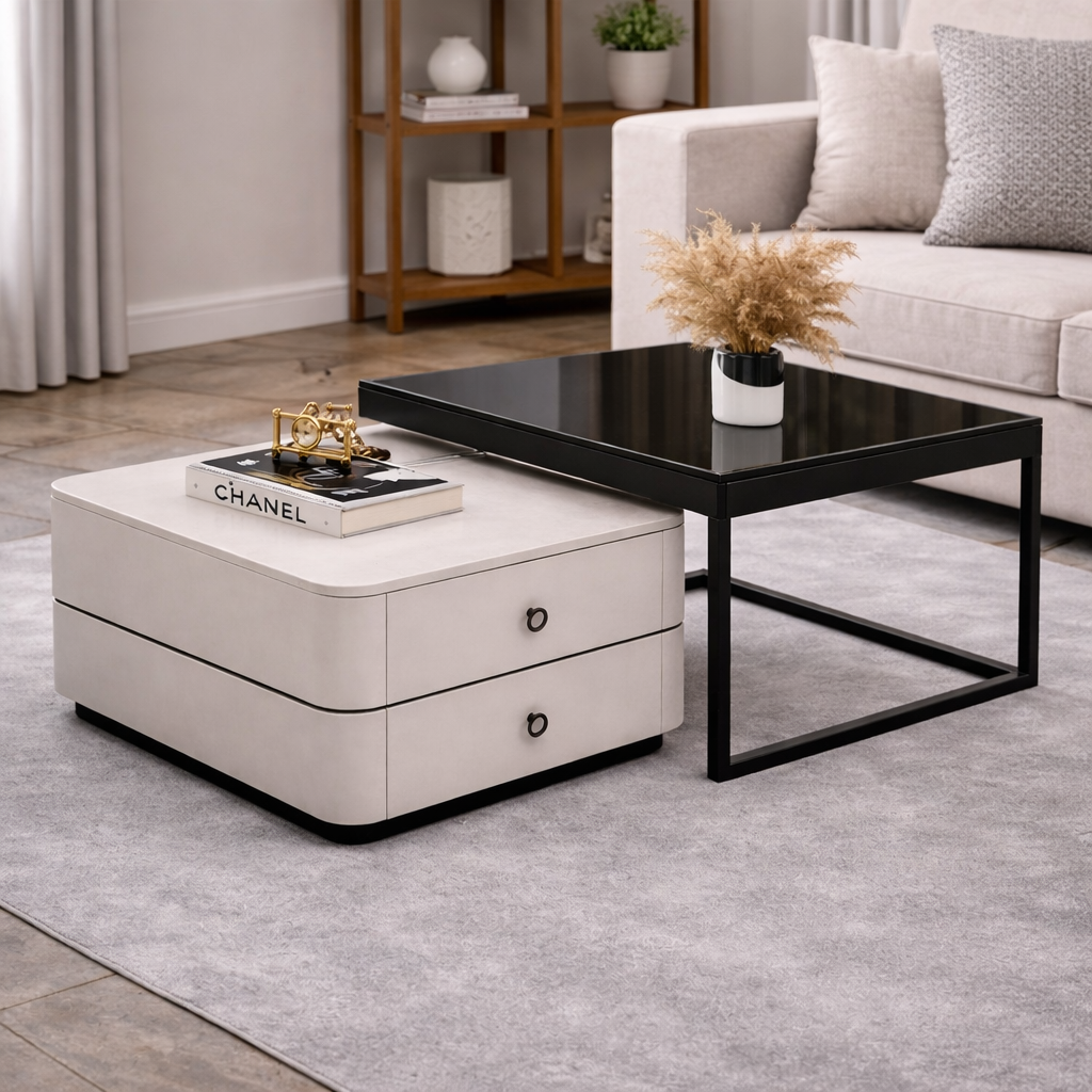 Conjunto de mesa de centro para sala 