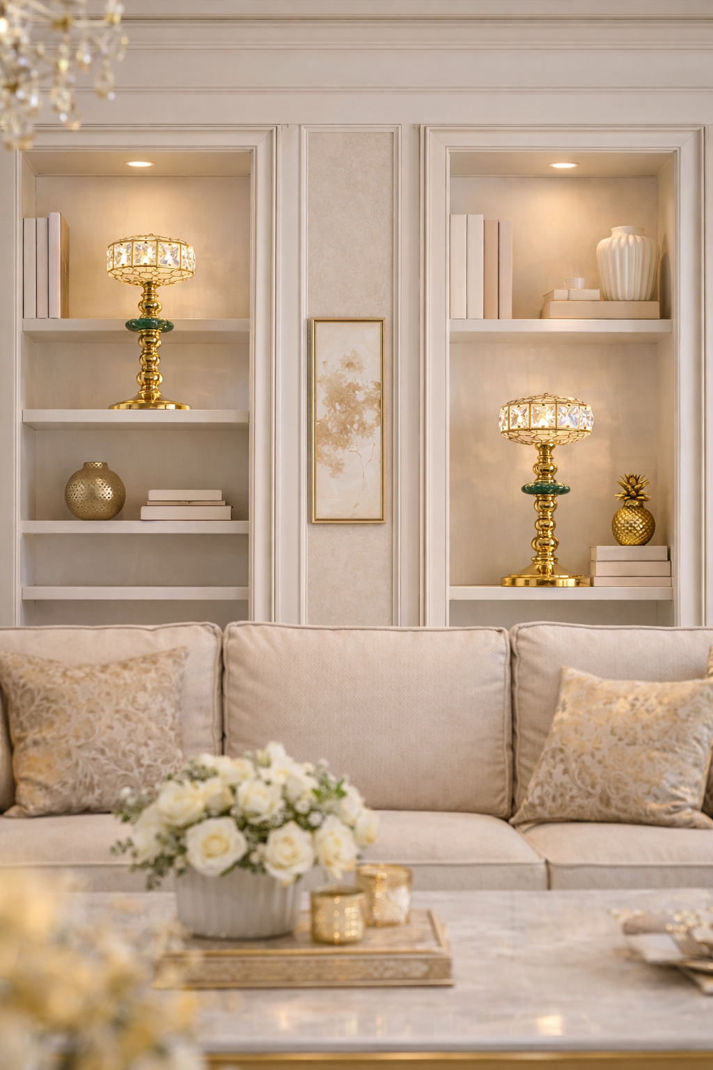 Candelabro de Vidrio y Metal – Elegancia y Estilo para Tu Hogar