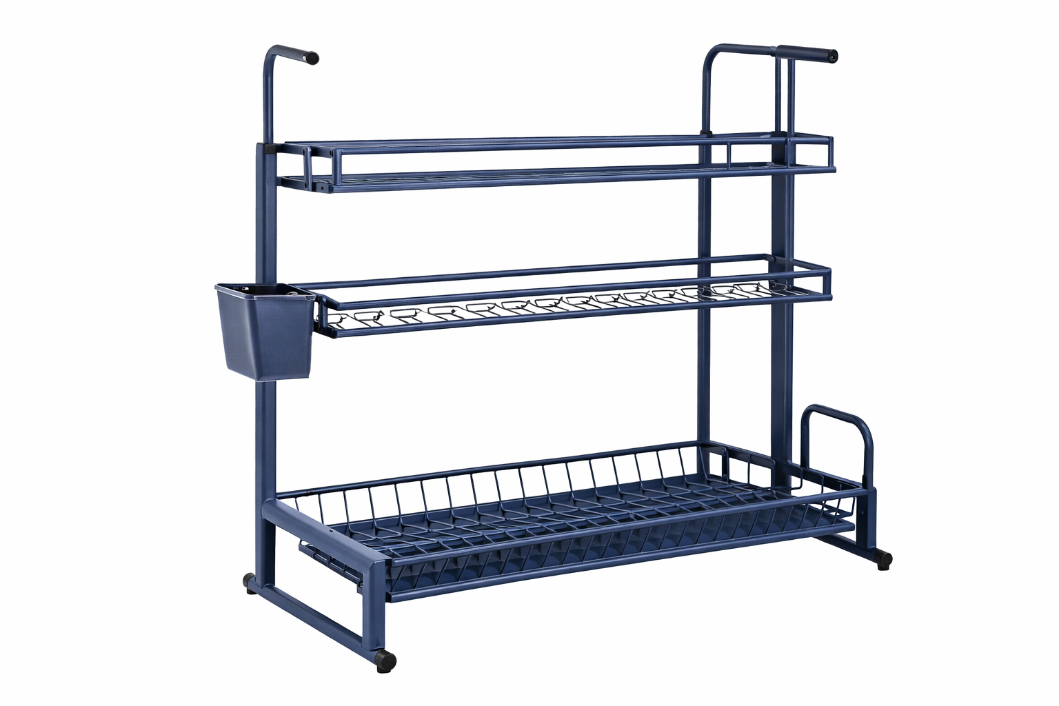 Escurridor de metal para platos