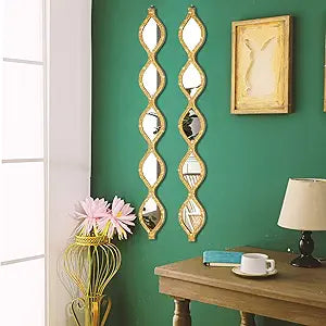 Espejo Decorativos de Pared en Forma de Rombo