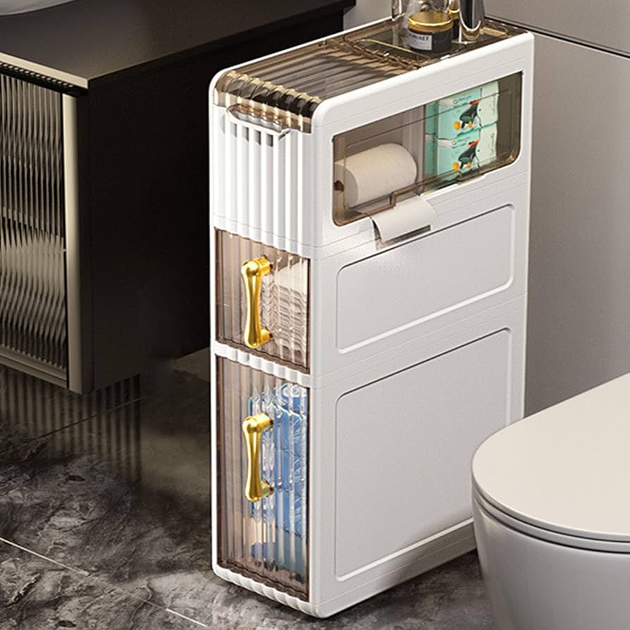 Gabinete de plástico para almacenamiento.