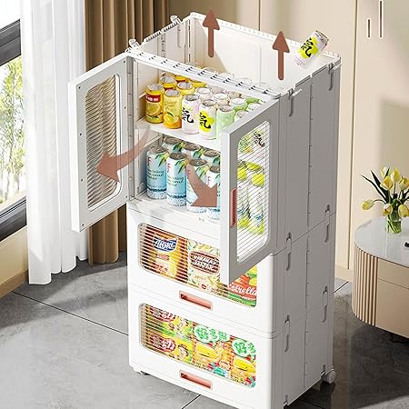 Gabinete plástico para almacenamiento