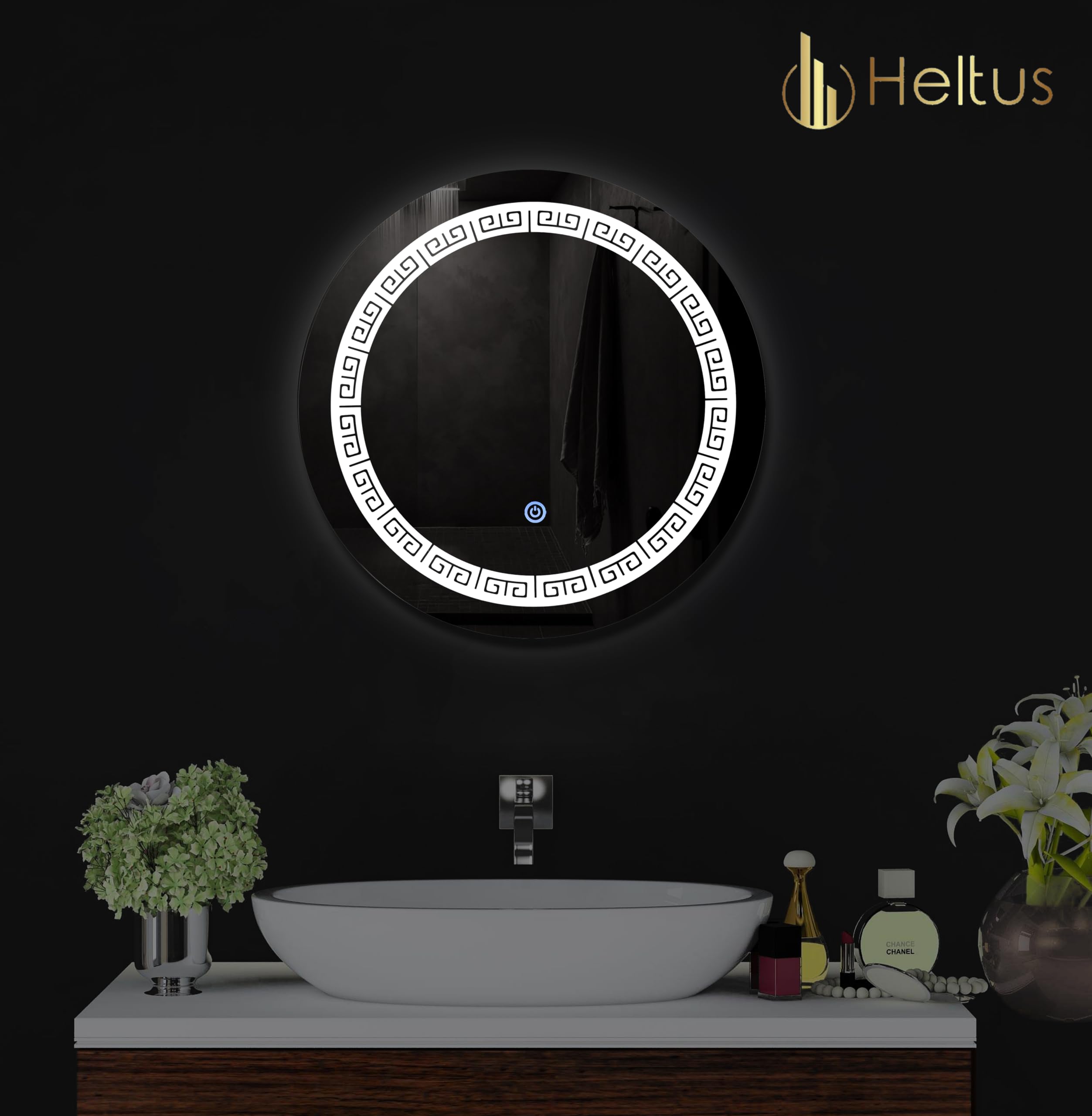 Espejo LED decorativo