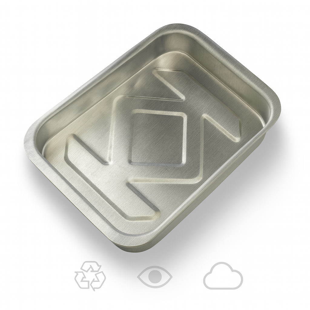 Bandeja de aluminio desechable para horno