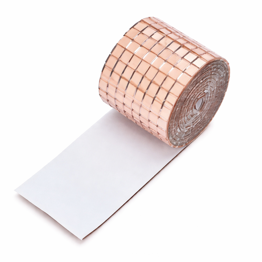 Rollo Mosaico Espejo Rose Gold
