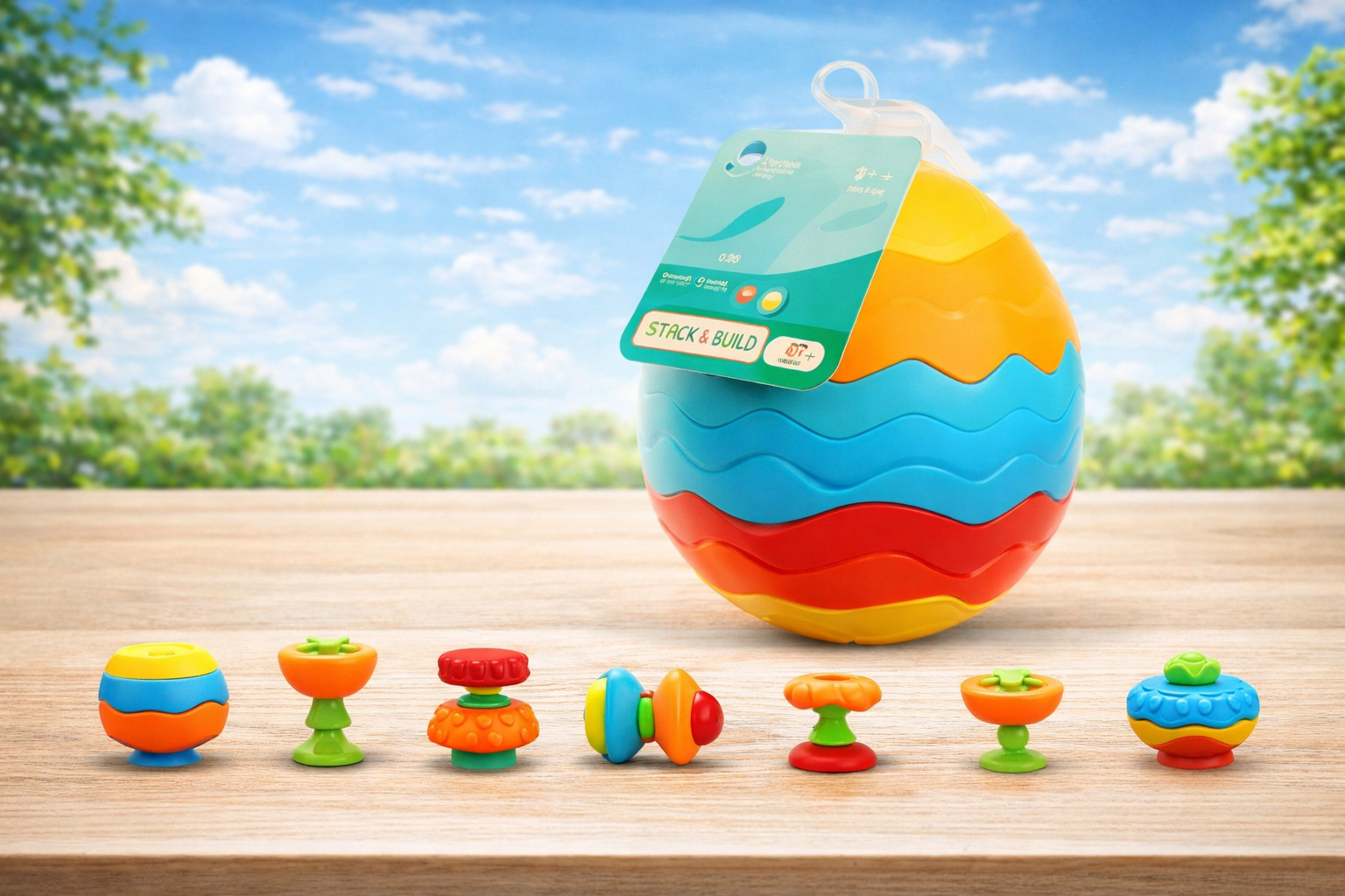 Juego aros redondos