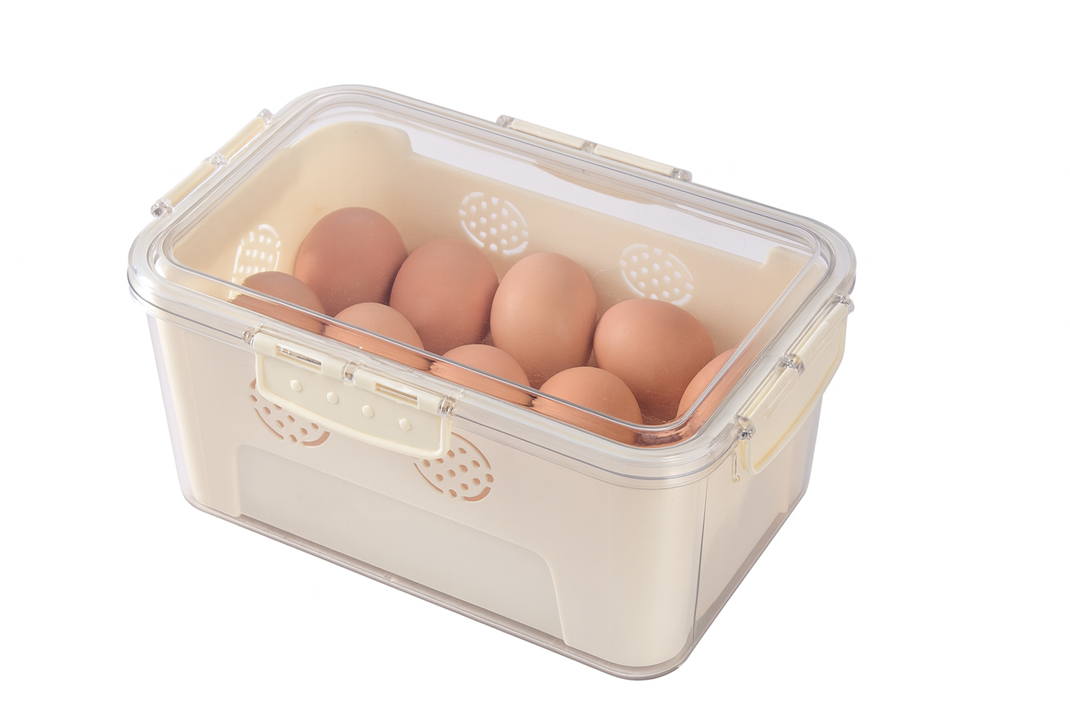 Recipiente Hermético– Plástico para Conservar Alimentos | 24 × 17 × 14 cm