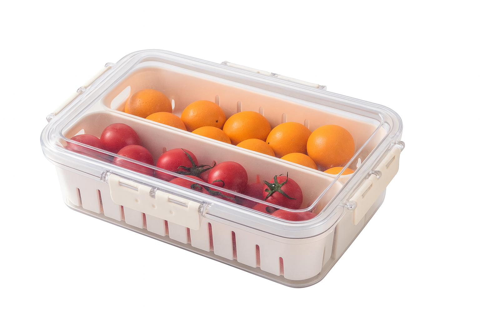 Recipiente Hermético – Plástico para Conservar Alimentos | 24 × 17 × 7 cm