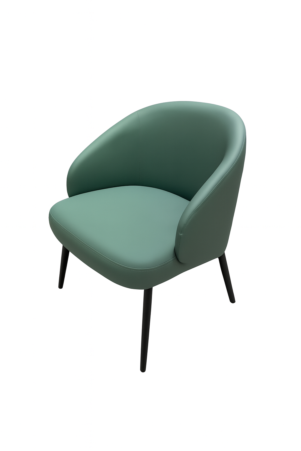 SILLA  – Cuero Sintético + Metal + Tela | Moderna, Elegante y Súper Resistente