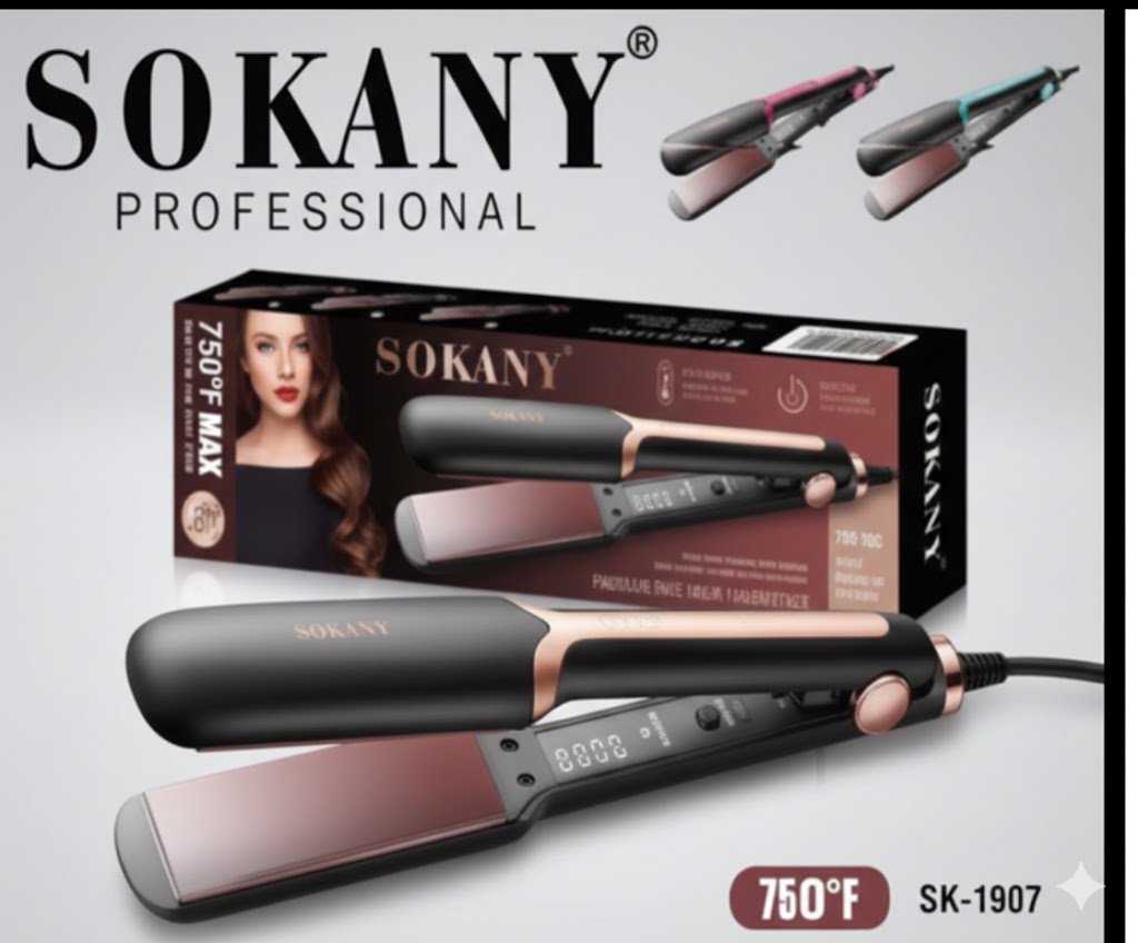 Plancha para Cabello Professional Gold – Alisado de Alta Definición y Brillo