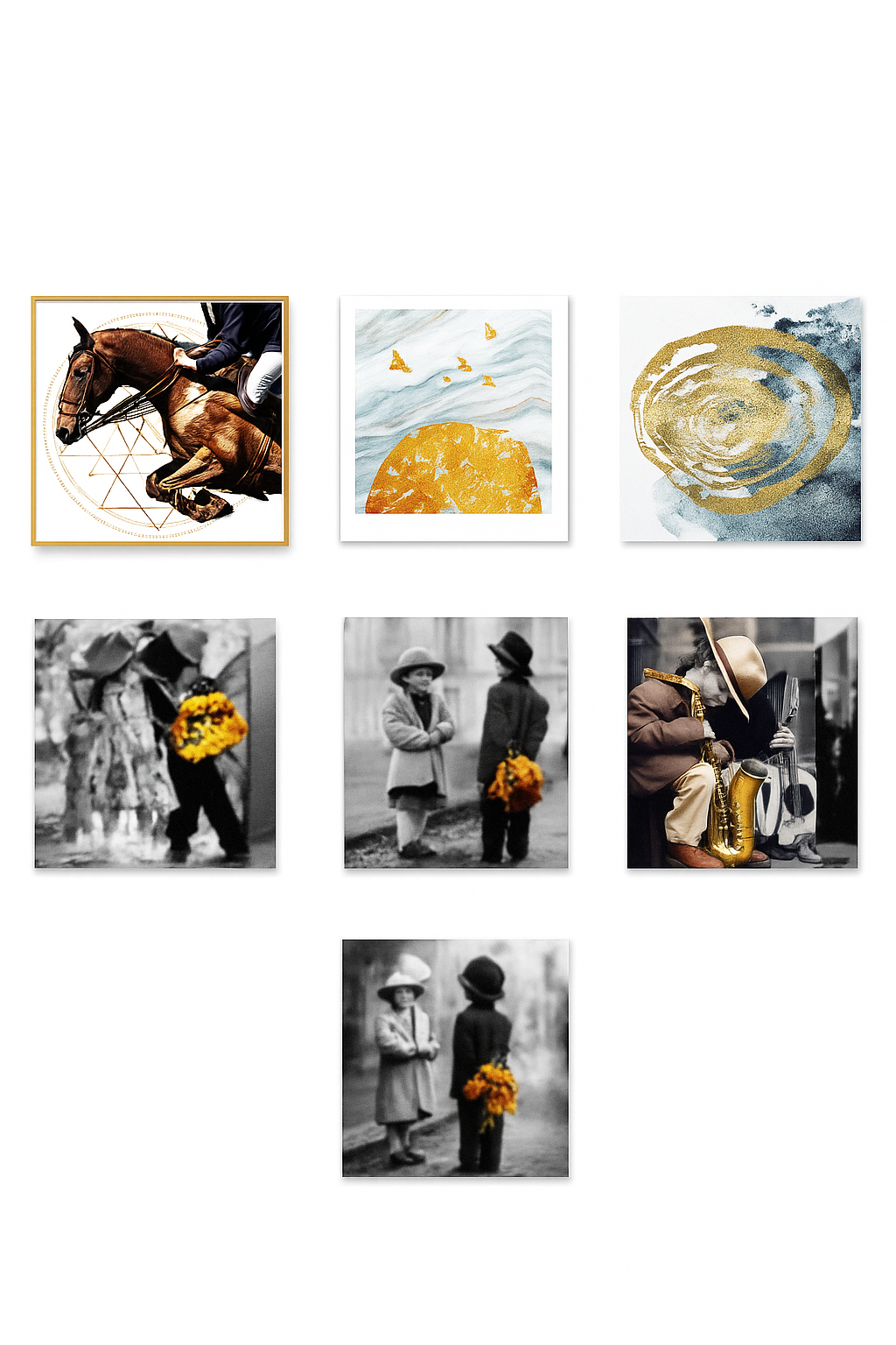 Cuadro decorativo para sala, tamaño 40×40 cm, moderno, elegante y versátil