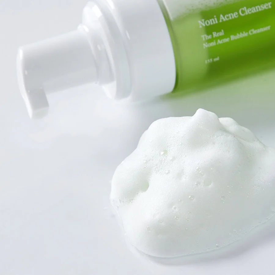 [ CELIMAX ] THE REAL NONI ACNE BUBBLE CLEANSER 155ML