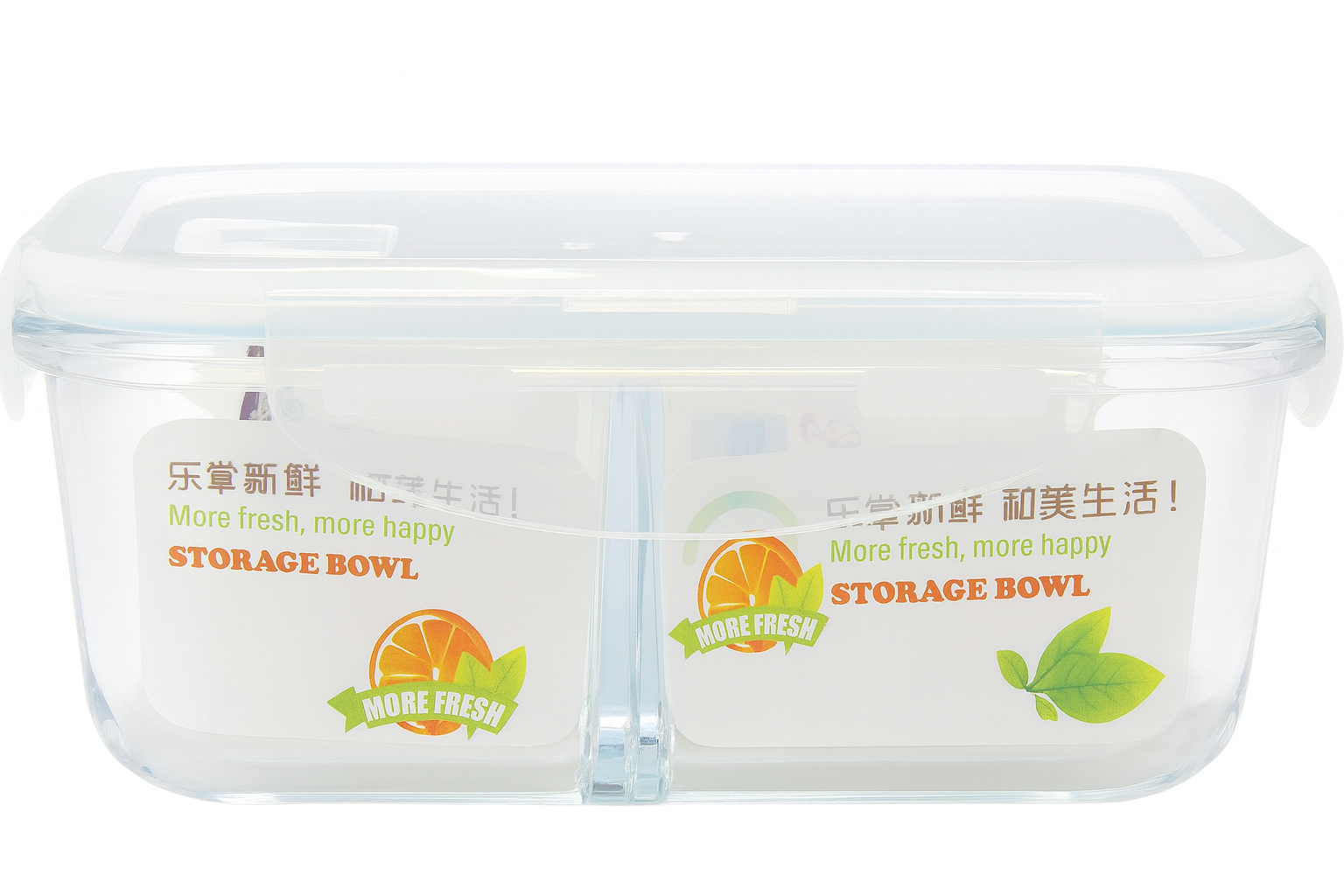 Táper de vidrio rectangular grande | 1040 ml